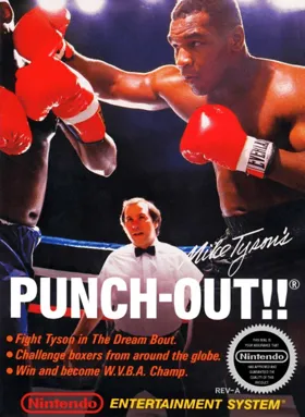 Mike Tyson's Punch-Out!! (Japan, USA) (En) (Rev 1) box cover front